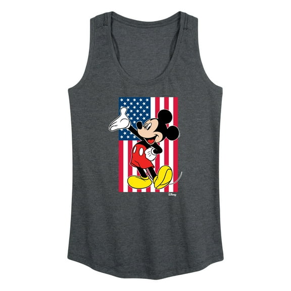 Disney - Mickey Flag - Women's Racerback Tank Top