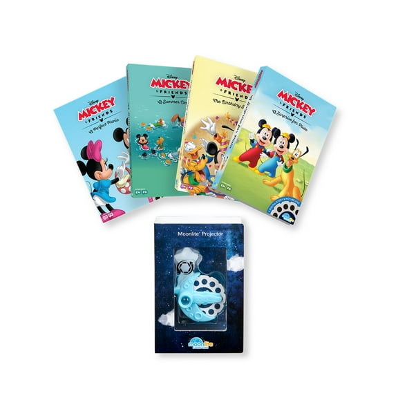 Disney Mickey  Friends 4 Story Collection with Projector