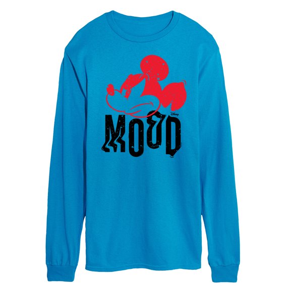 Disney - Mickey & Friends - Angry Mickey - All Day Mood - Men's Long Sleeve T-Shirt