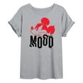 thumbnail image 1 of Disney - Mickey & Friends - Angry Mickey - All Day Mood - Women's Oversized T-Shirt, 1 of 5