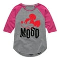 thumbnail image 1 of Disney - Mickey & Friends - Angry Mickey - Mood - Toddler And Youth Girls Raglan Graphic T-Shirt, 1 of 4