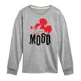 thumbnail image 1 of Disney - Mickey & Friends - Angry Mickey - Mood - Toddler And Youth Long Sleeve Graphic T-Shirt, 1 of 5