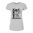 thumbnail image 1 of Disney - Mickey & Friends - Boombox & Jammin' Mickey - Juniors Fitted Graphic T-Shirt, 1 of 5
