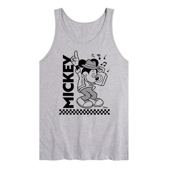 Disney - Mickey & Friends - Boombox & Jammin' Mickey - Men's Jersey Tank Top