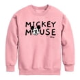 thumbnail image 1 of Disney - Mickey & Friends Boys' Graphic Long Sleeve Fleece Sweatshirt, 1 of 4
