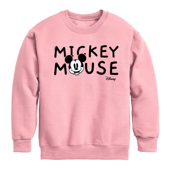 Disney - Mickey & Friends Boys' Graphic Long Sleeve Fleece Sweatshirt