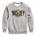 thumbnail image 1 of Disney - Mickey & Friends Boys' Graphic Long Sleeve Fleece Sweatshirt, 1 of 5