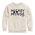thumbnail image 1 of Disney - Mickey & Friends Boys' Graphic Long Sleeve Fleece Sweatshirt, 1 of 5