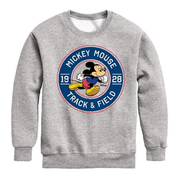 Disney - Mickey & Friends Boys' Graphic Long Sleeve Fleece Sweatshirt
