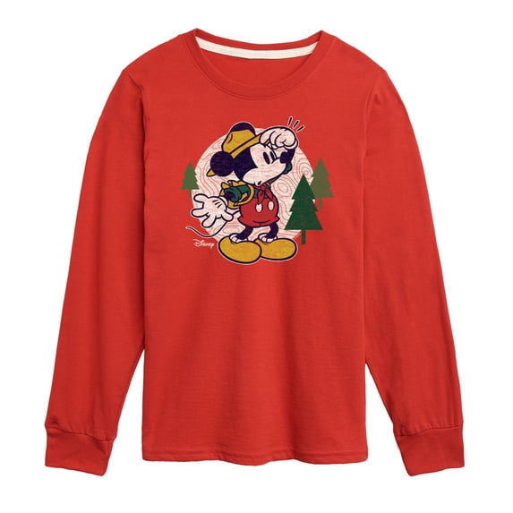 Disney - Mickey & Friends Boys' Long Sleeve Graphic T-Shirt