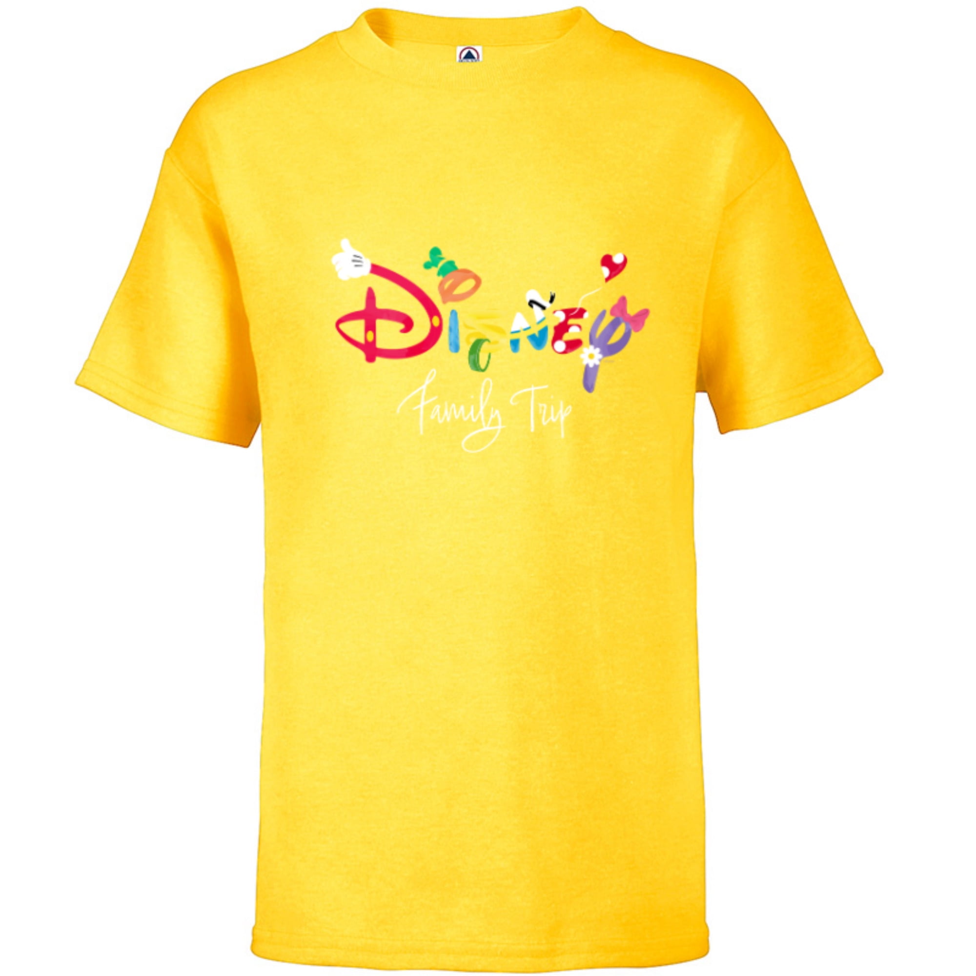 Yellow mickey and friends shirt 2025