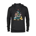 thumbnail image 1 of Disney Mickey & Friends Christmas Holiday Family Trip 2024 - Pullover Hoodie for Adults - Customized-Black, 1 of 5