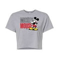 thumbnail image 1 of Disney - Mickey & Friends - Classic Mickey - Juniors Cropped Cotton Blend T-Shirt, 1 of 5