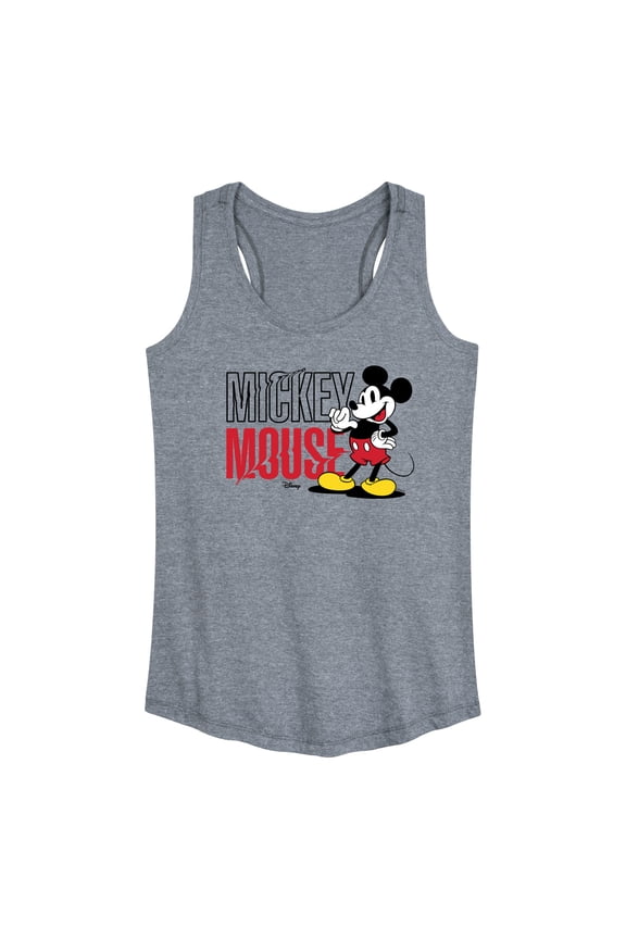 - Mickey & Friends - Classic Mickey Mouse - Women's Racerback Tank Top