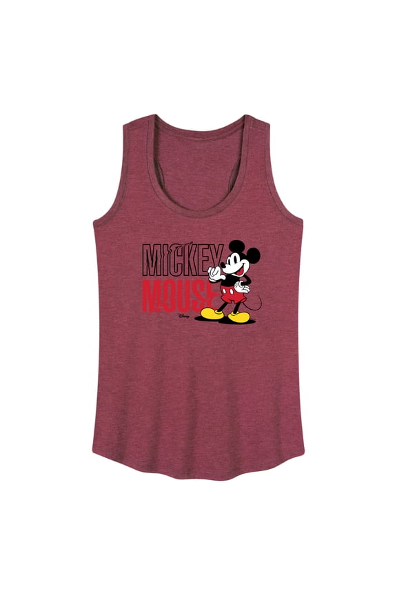 - Mickey & Friends - Classic Mickey Mouse - Women's Racerback Tank Top