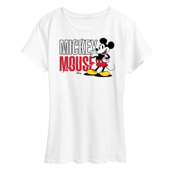 Disney - Mickey & Friends - Classic Mickey - Women's Short Sleeve Graphic T-Shirt