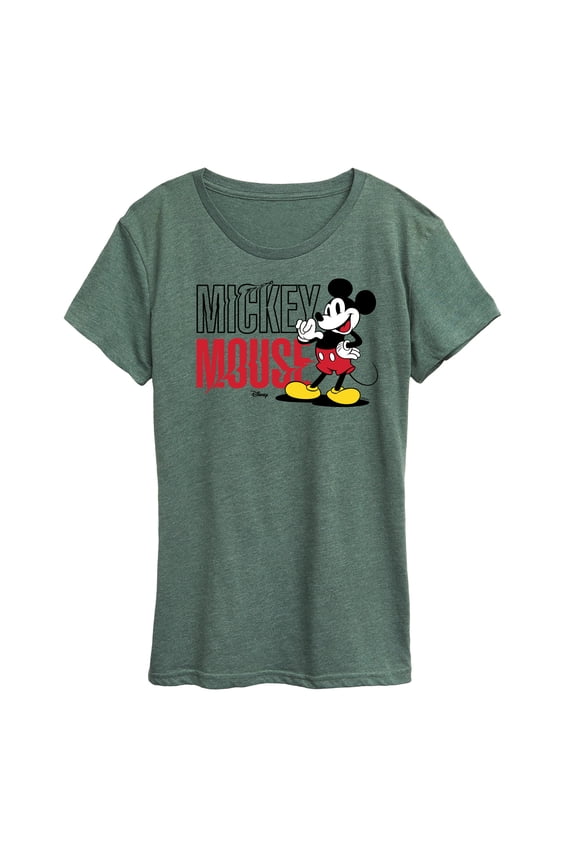 - Mickey & Friends - Classic Mickey - Women's Short Sleeve Graphic T-Shirt