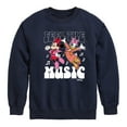 thumbnail image 1 of Disney - Mickey & Friends - Daisy Dances with Minnie - Feel the Music - Toddler And Youth Long Sleeve Graphic T-Shirt, 1 of 5