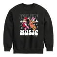 thumbnail image 1 of Disney - Mickey & Friends - Daisy Dances with Minnie - Feel the Music - Toddler And Youth Long Sleeve Graphic T-Shirt, 1 of 5