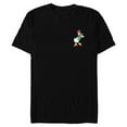thumbnail image 1 of Disney Mickey & Friends Daisy Duck Small Pose - Short Sleeve Blended T-Shirt for Adults - Customized-Black, 1 of 5