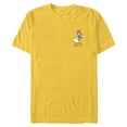 thumbnail image 1 of Disney Mickey & Friends Daisy Duck Small Pose - Short Sleeve Blended T-Shirt for Adults - Customized-Yellow, 1 of 5