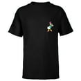 thumbnail image 1 of Disney Mickey & Friends Daisy Duck Small Pose - Short Sleeve T-Shirt for Kids - Customized-Black, 1 of 5