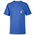 thumbnail image 1 of Disney Mickey & Friends Daisy Duck Small Pose - Short Sleeve T-Shirt for Kids - Customized-Royal, 1 of 5