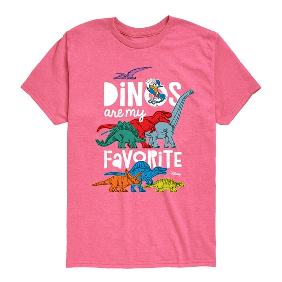 Disney - Mickey & Friends - Dinos Are My Favorite - Youth Short Sleeve Graphic T-Shirt