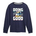 thumbnail image 1 of Disney - Mickey & Friends - Donald Duck & Daisy - Doing Good - Toddler And Youth Long Sleeve Graphic T-Shirt, 1 of 5