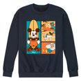 thumbnail image 1 of Disney - Mickey & Friends - Donald Duck, Goofy, & Pluto - Sun, Sand, & Surf - Men's Crew Neck Fleece Pullover, 1 of 5