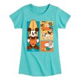 thumbnail image 1 of Disney - Mickey & Friends - Donald Duck, Goofy, & Pluto - Sun, Sand, & Surf - Toddler And Youth Girls Short Sleeve Graphic T-Shirt, 1 of 5