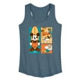 thumbnail image 1 of Disney - Mickey & Friends - Donald Duck, Goofy, & Pluto - Sun, Sand, & Surf - Women's Racerback Tank Top, 1 of 5