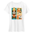 thumbnail image 1 of Disney - Mickey & Friends - Donald Duck, Goofy, & Pluto - Sun, Sand, & Surf - Women's Short Sleeve Graphic T-Shirt, 1 of 5