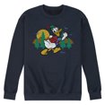 thumbnail image 1 of Disney - Mickey & Friends - Donald Duck Happily Going on a Hike - Men's Crew Neck Fleece Pullover, 1 of 5