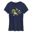 thumbnail image 1 of Disney - Mickey & Friends - Donald Duck Happily Going on a Hike - Women's Short Sleeve Graphic T-Shirt, 1 of 5