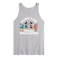 thumbnail image 1 of Disney - Mickey & Friends - Donald Duck, Minnie, Mickey, & Daisy - Dance Like Nobody's Watching - Men's Jersey Tank Top, 1 of 4