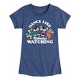 thumbnail image 1 of Disney - Mickey & Friends - Donald Duck, Minnie, Mickey, & Daisy - Dance Like Nobody's Watching - Toddler And Youth Girls Short Sleeve Graphic T-Shirt, 1 of 5