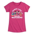 thumbnail image 1 of Disney - Mickey & Friends - Donald Duck, Minnie, Mickey, & Daisy - Dance Like Nobody's Watching - Toddler And Youth Girls Short Sleeve Graphic T-Shirt, 1 of 5