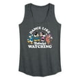 thumbnail image 1 of Disney - Mickey & Friends - Donald Duck, Minnie, Mickey, & Daisy - Dance Like Nobody's Watching - Women's Racerback Tank Top, 1 of 6