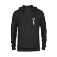 thumbnail image 1 of Disney Mickey & Friends Donald Duck Small Pocket - Pullover Hoodie for Adults - Customized-Black, 1 of 5