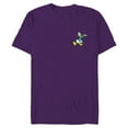 thumbnail image 1 of Disney Mickey & Friends Donald Duck Small Pose - Short Sleeve Blended T-Shirt for Adults - Customized-Purple, 1 of 5