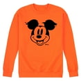 thumbnail image 1 of Disney - Mickey & Friends - Face Only - Glitch - Men's Crew Neck Fleece Pullover, 1 of 6