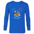 thumbnail image 1 of Disney Mickey & Friends Family Trip 2023 Vacation Fireworks - Long Sleeve T-Shirt for Men - Customized-Navy, 1 of 5