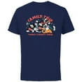 thumbnail image 1 of Disney Mickey & Friends Family Trip 2023 Vacation Retro - Short Sleeve Cotton T-Shirt for Adults - Customized-Navy, 1 of 5