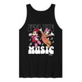 thumbnail image 1 of Disney - Mickey & Friends - Feel the Music - Daisy & Minnie Dances - Men's Jersey Tank Top, 1 of 5
