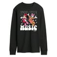 thumbnail image 1 of Disney - Mickey & Friends - Feel the Music - Daisy & Minnie Dances - Men's Long Sleeve T-Shirt, 1 of 5