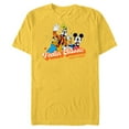 thumbnail image 1 of Disney Mickey & Friends Feelin’ Classic Retro Vintage - Short Sleeve Blended T-Shirt for Adults - Customized-Yellow, 1 of 5