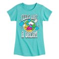 thumbnail image 1 of Disney - Mickey & Friends - Feels Like a Dream - Toddler And Youth Girls Short Sleeve Graphic T-Shirt, 1 of 5