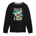thumbnail image 1 of Disney - Mickey & Friends - Feels Like a Dream - Toddler And Youth Girls Short Sleeve Graphic T-Shirt, 1 of 5