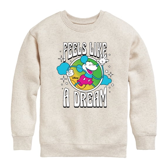 Disney - Mickey & Friends - Feels Like a Dream - Toddler And Youth Long Sleeve Graphic T-Shirt